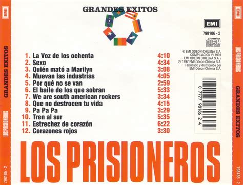 Minoría Electrónica Los Prisioneros Grandes Exitos 1991 Capitol EMI