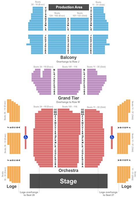 Springfield Symphony Hall Seating Chart And Maps Springfield