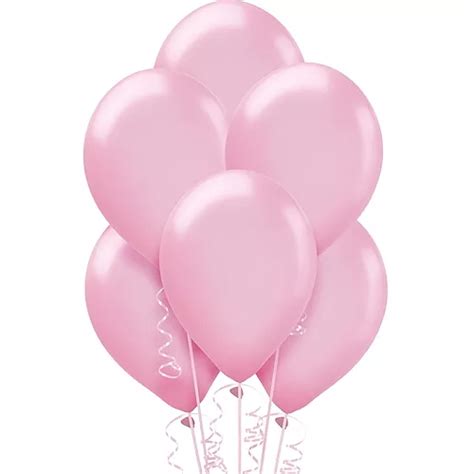 Pink Pearl Balloons 15ct Party City
