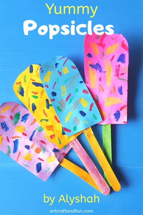Easy Popsicle Stick Crafts For Preschoolers