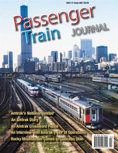 Passenger Train Journal 4th Otr 2021 Amtrak Colorado Rockies And
