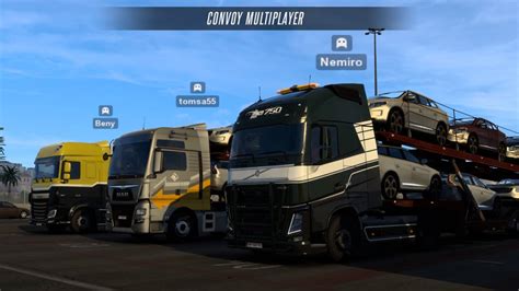 Convoy Multiplayer Added To Euro Truck Simulator 2 Traxion