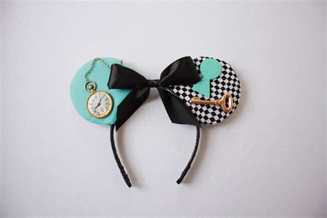 Alice In Wonderland Ears Alice In Wonderland Alice Mickey Etsy