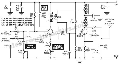 Fm Transmitters Circuits And Projects