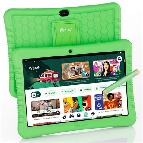 Contixo 10 Inch Kids Tablet With 150 Value Educator Approved Apps Eye
