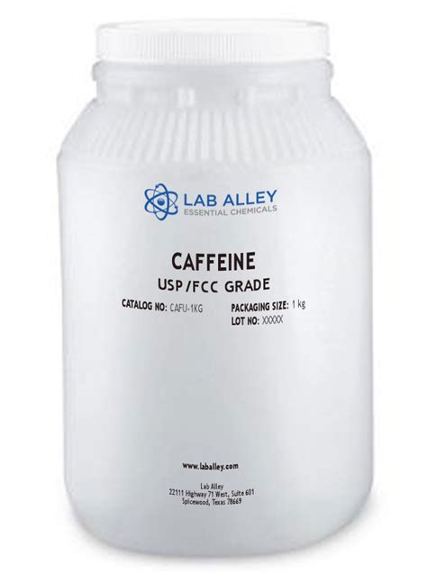 Buy Caffeine Powder Uspfccfood Grade 142 Bulk Sizes