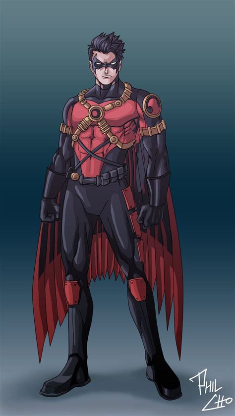 New Red Robin Costume Not Really A Fan Batman Robin Robin Dc