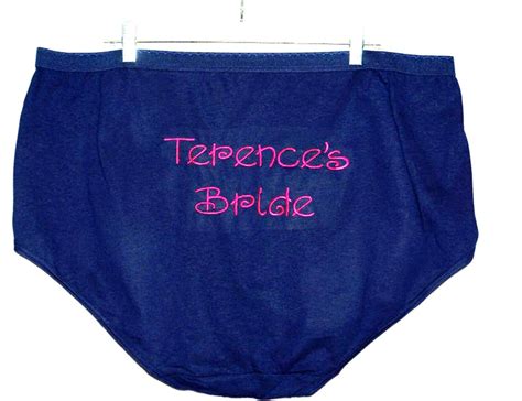 granny panties bride gag t custom personalize with hubby s name at 018 ebay