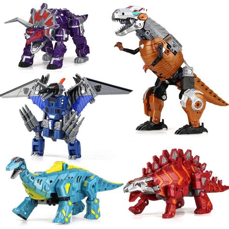 Dinotrux Dinosaur Robots Transformers Dinosaur Toys Model Robot Toy