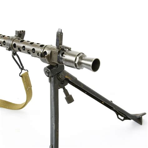 Original German Wwii Mg 34 Display Machine Gun With Accessories Dated