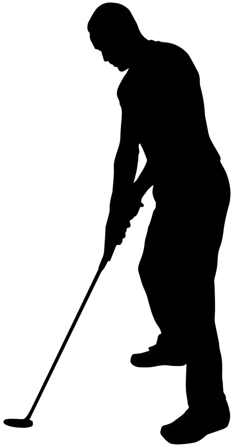 Golf Silhouette Clip Art At Getdrawings Free Download