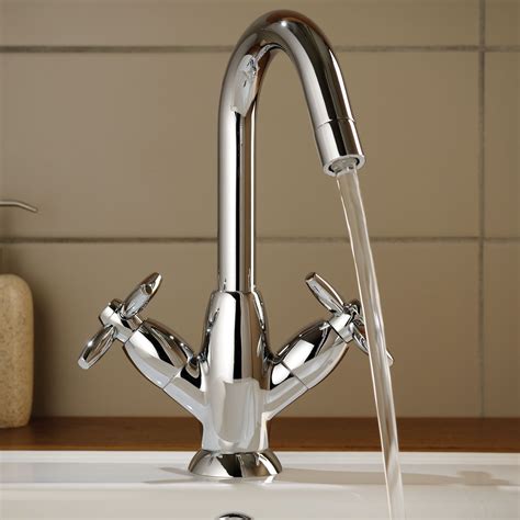 Abode Opulence Basin Mixer With Swivel Spout Sinks