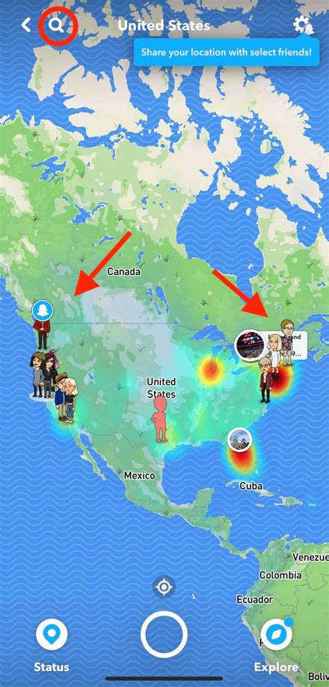 How To See Your Friends Locations On Snapchat With Snap Map