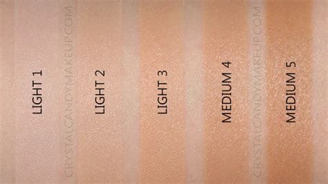 nudestix nudies tinted blur stick all shades crystalcandy makeup blog review swatches