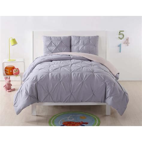 Anytime Pleated Lavender Fullqueen Comforter Set Cs2013lbfq 1500 The