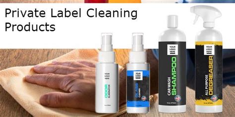 private label cleaning products promothink cleaning logo private label cleaning