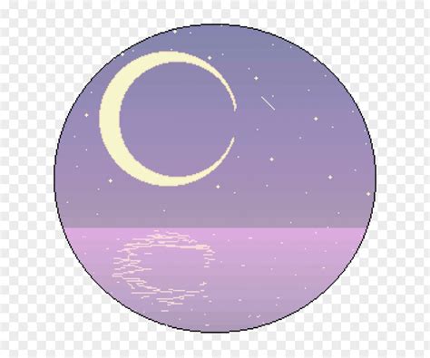  Pixel Art Desktop Png Art Full Moon Illustration Clipart Png