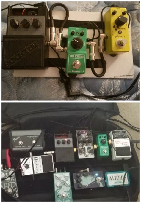 My First Set Up Vs My Current Set Up Rguitarpedals
