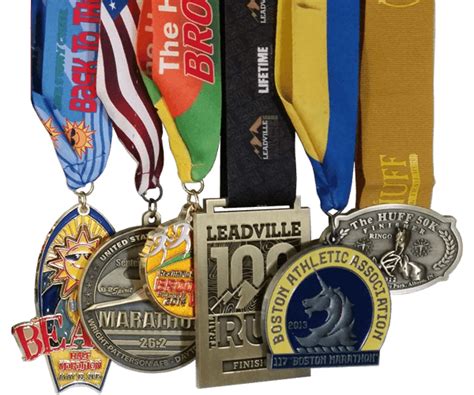 Custom Medals Virtual Run Medals Marathon Medals At China Factory