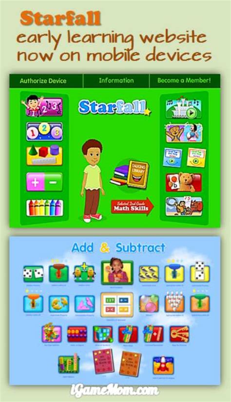 Free Starfall Reading Program Available On Ipad