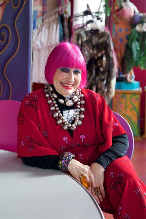 the rainbow connection zandra rhodes reflects on 50 years of design wwd