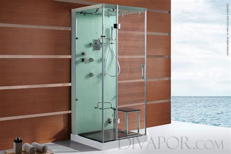 Shower cabins provide the ultimate fully enclosed showering experience. Steam Shower Cabins - The Savona (S-DV6023W)