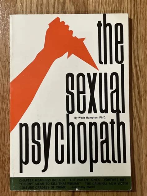The Sexual Psychopath By Wade Hampton Sleaze Sex Vintage Paperback 1965