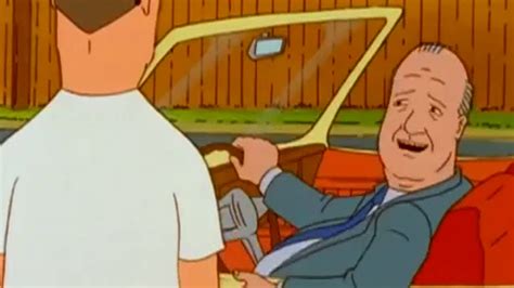 Hank stops bobby from listening to some of the modern music. King of the Hill - Death of a Propane Salesman Propane ...
