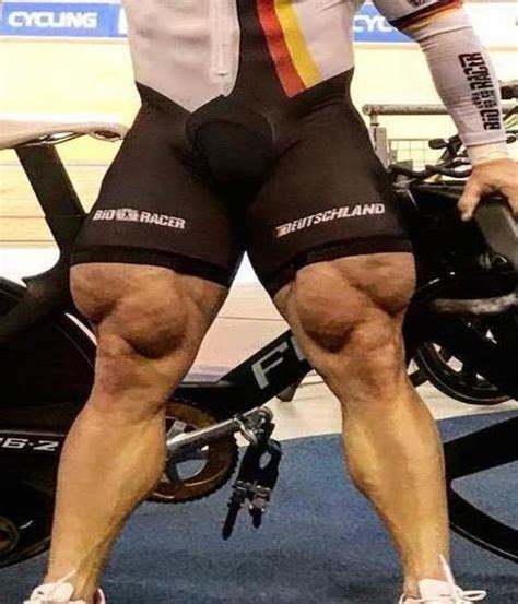 Track Cyclist Robert Forstemanns Legs 4 Pics