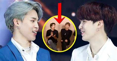 Bts Completely Lost It Over Jimins Special Award For Suga Kpophit