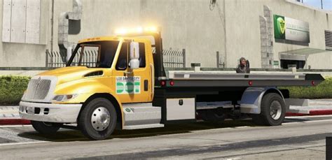 International Durastar Flatbed Tow Els Fivem Add On Gta5