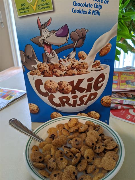 Eating Some Cookie Crisp Cereal