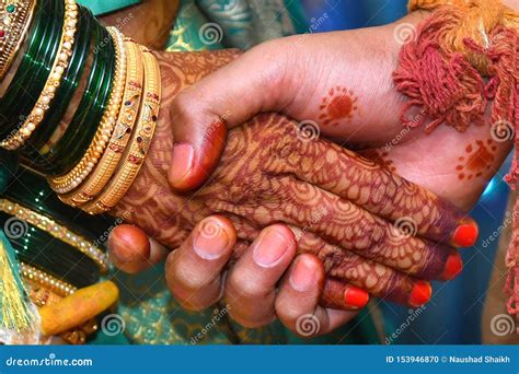 Best Indian Wedding Bride Groom Hands Images Stock Photos Stock Photo