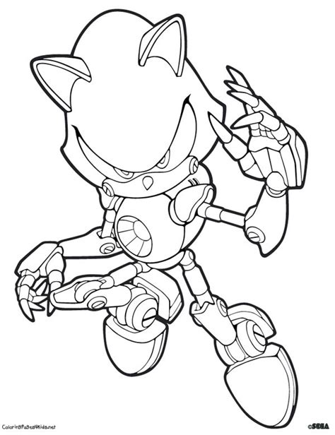 Select from 35915 printable coloring pages of cartoons, animals, nature, bible and many more. Metal Sonic Coloring Pages | Sonic Coloring Pages ...