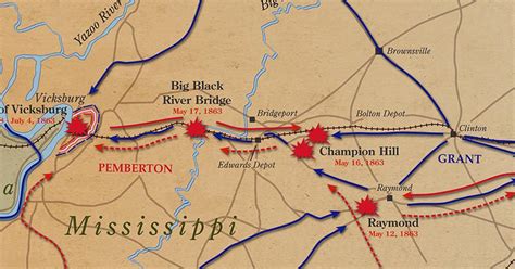 Vicksburg Campaign Of 1863 American Battlefield Trust