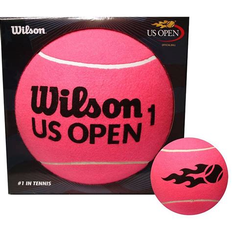 Earning a roster spot at one of the 900+ colleges offering men's tennis programs is no easy feat. Wilson US Open Jumbo 9 Inch Pink Tennis Ball | Tennis ball ...