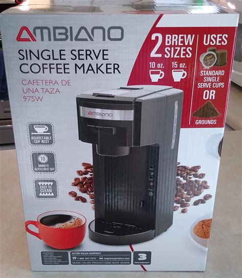 They are a great introduction into coffee. Ambiano Single Serve Coffee Maker | ALDI REVIEWER