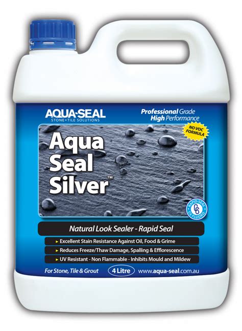 Aqua-Seal Silver Natural Look Sealer | Tilers Trade Tools| All Tiling Tools & Materials