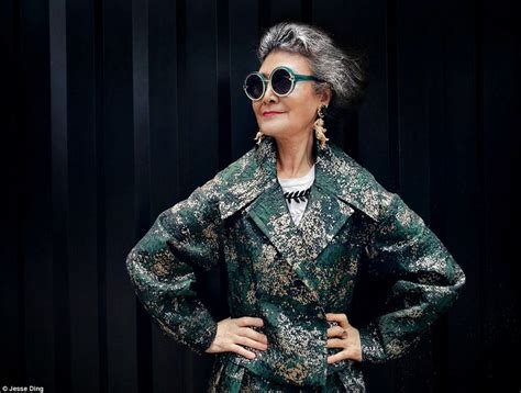 Huang Yanzhen The Latest Septuagenarian China Fashion Icon — China