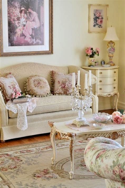 Cool Shabby Chic Living Room Decor Ideas