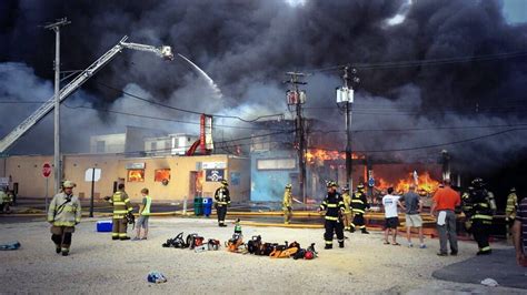 Boardwalk Fire Erases Months Of Rebuilding At Jersey Shore The New