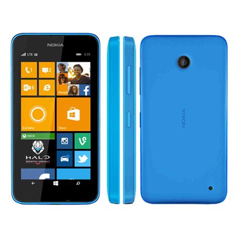 Nokia Lumia 635 Sprint Blue Windows 81 Touchscreen Quad Core 4g Lte