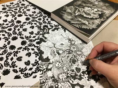 10 Black And White Art Techniques With Personal Stories