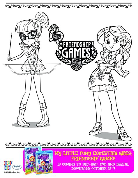 My Little Pony Equestria Colouring Pages Mlp Eg Coloring Pages At