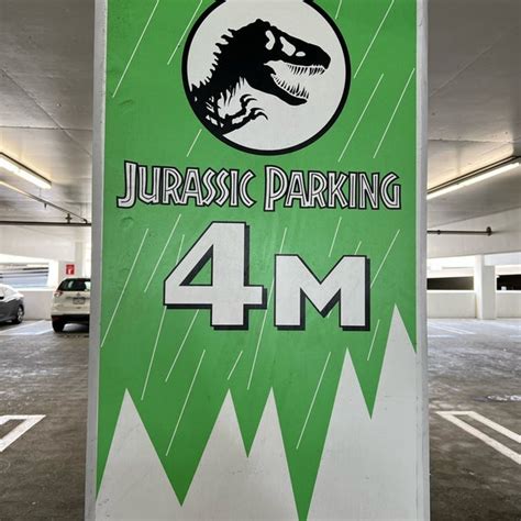 Jurassic Parking Lot 1000 Universal City Plaza