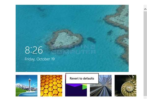 How To Change The Background Of The Lock Screen In Windows 8
