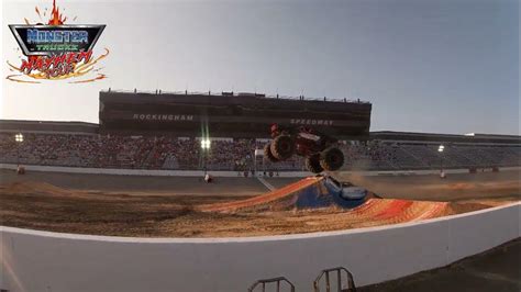 Ghost Ryder And Kraken Monster Trucks Showing Off Wheelie Skills At