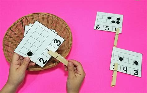 Free Subitizing Math Clip Cards For Number Sense