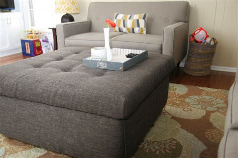 It serves as a storage space, a coffee table, and sometimes, a footstool. How To turn a Coffee Table Into An Ottoman | Homemade ...
