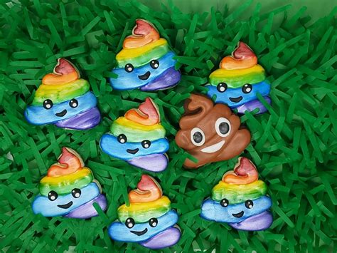 Rainbow Unicorn Emoji Poops Rainboweverything